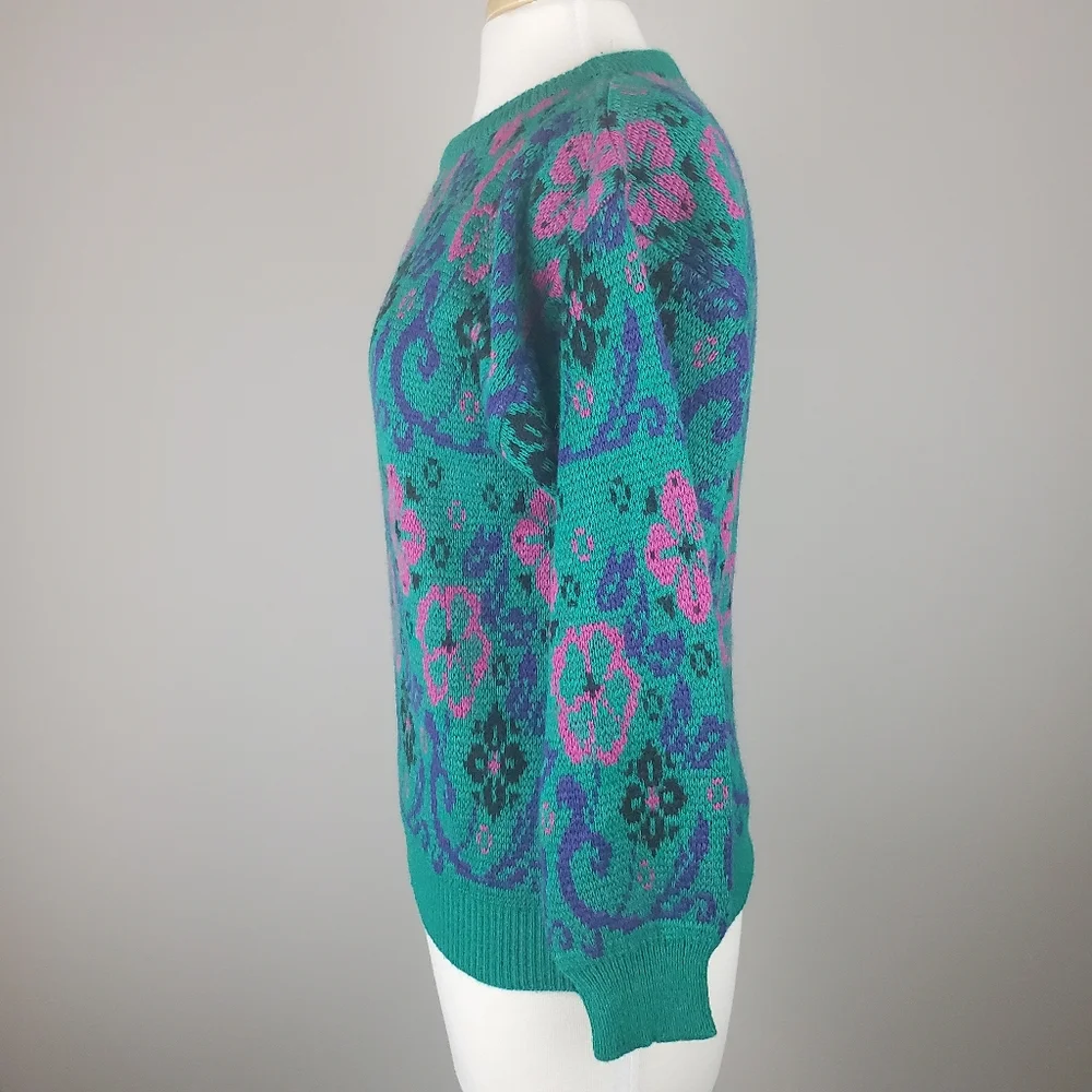 Vintage Susan Ess Floral Sweater - Picture 2 of 6